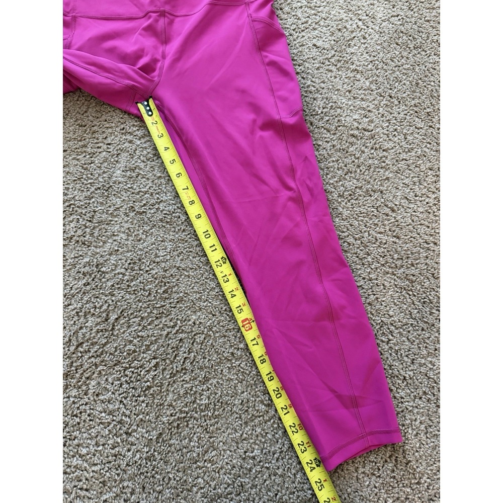 Lululemon Invigorate High Rise Tight Womens Size‎ 14 Ripened Raspberry 25" - Picture 5 of 6